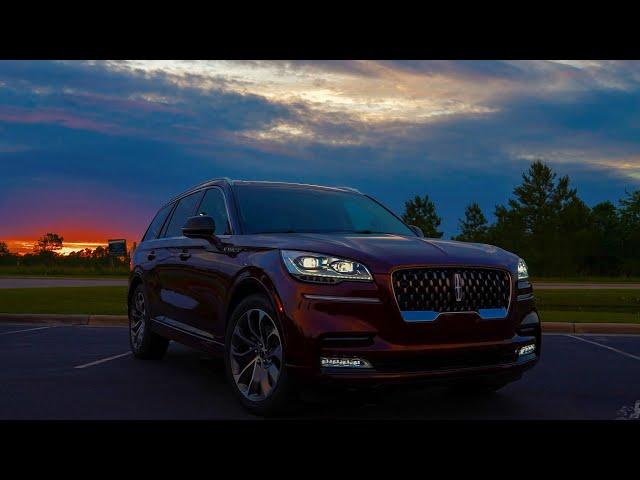  AT NIGHT: 2021 Lincoln Aviator - Interior & Exterior Lighting Overview + Night Drive