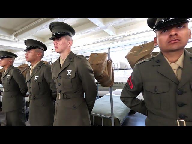 USMC Recruit Training Final Inspection - Fox Company - MCRD San Diego - Marine Corps Boot Camp