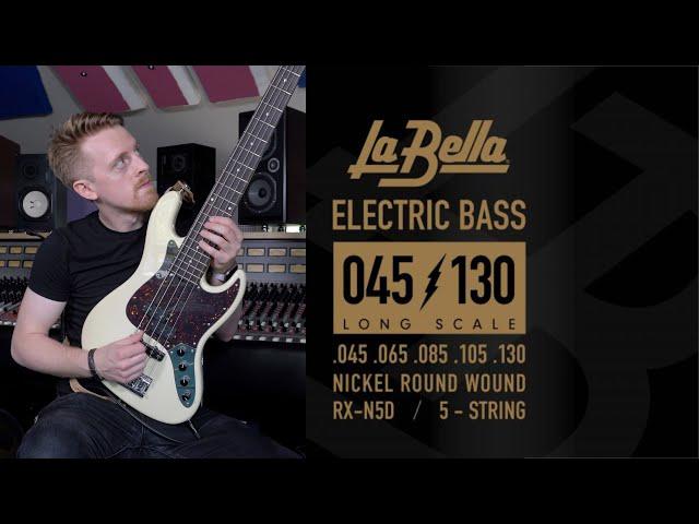 La Bella RX-N5D Bass String Review | All You Need to Know | Review and Tone Demo