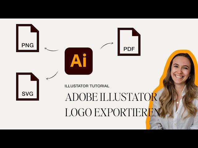 Illustrator Logo Export | Adobe Illustrator Tutorial Deutsch