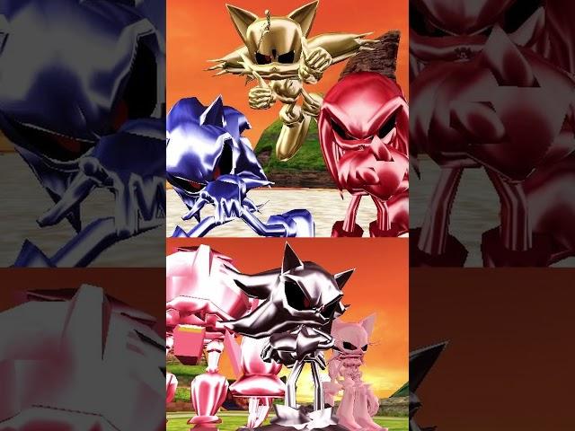 The Secret Skins In Sonic Heroes!