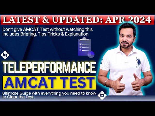 AMCAT Test for Teleperformance | Teleperformance Assessment Test | Svar Spoken English Test