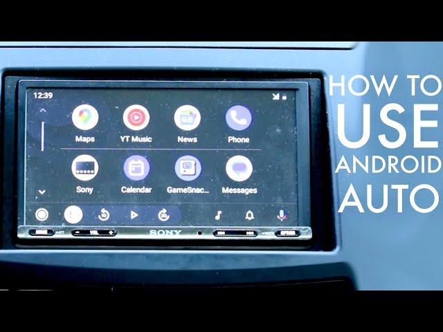 How To Use Android Auto! (Complete Beginners Guide)