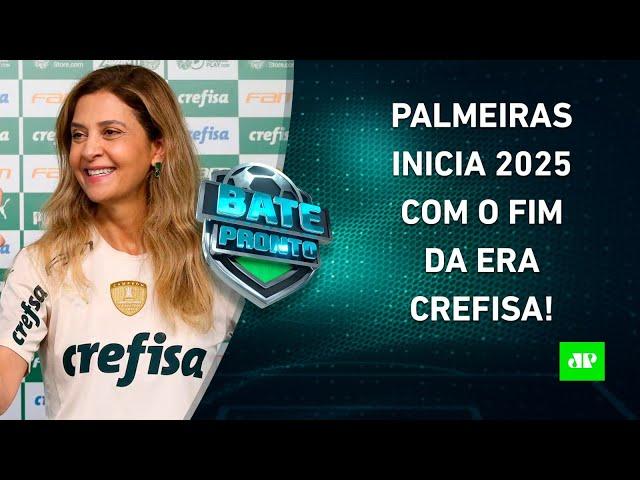 Palmeiras inicia 2025 com NOVIDADE no patrocinador! Fla pode perder Wesley e F. Bruno | BATE-PRONTO