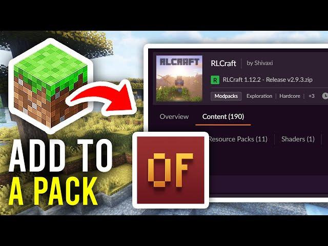 How To Add OptiFine To A CurseForge Modpack - Full Guide