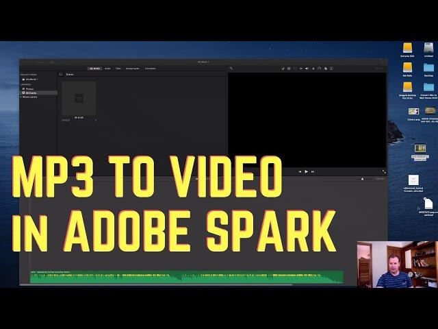 How to Convert Mp3 to Video for Youtube [PC and Mac Adobe Spark Tutorial]