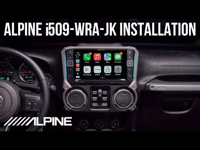 Alpine i509-WRA-JK 9" Installation | '11 - '18 JK Jeep Wrangler