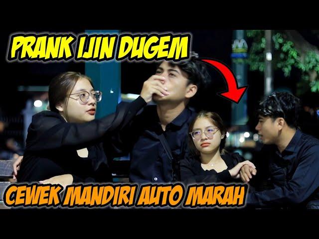 PRANK IJIN DUGEM KE CEWEK MANDIRI‼️AUTO KENA TABOK BERKALI KALI