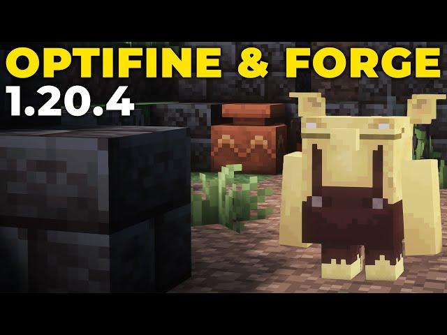 How To Use Optifine with Forge (1.20.4)