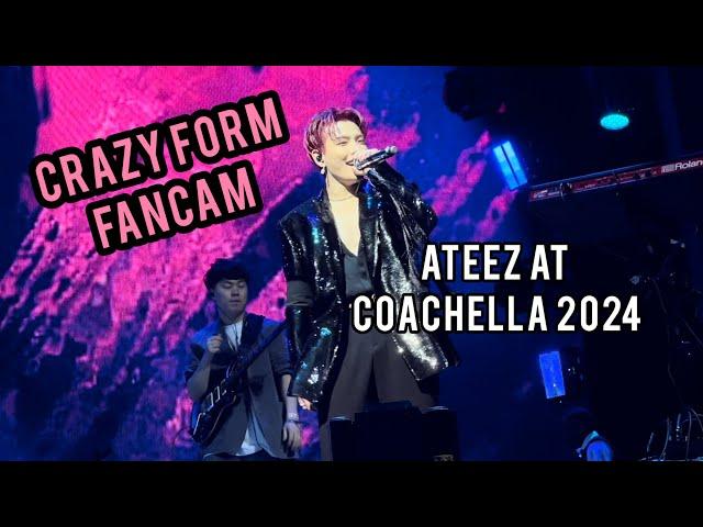 ATEEZ (에이티즈) CRAZY FORM fancam- Coachella 2024