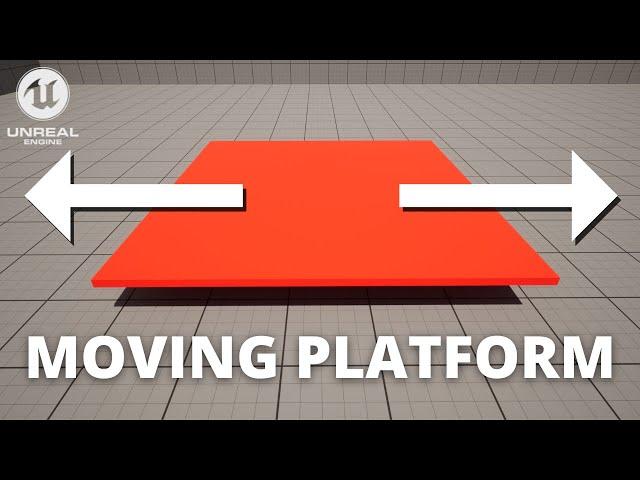 How to Make a Moving Platform in Unreal Engine 5