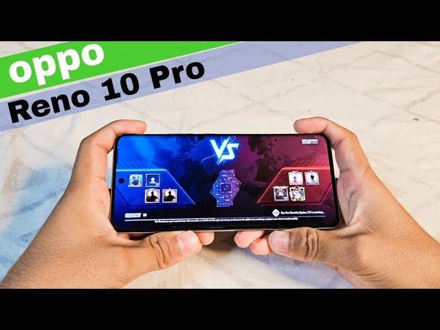 Oppo Reno 10 Pro BGMI &PUBG test | FPS test | Lag test | heating test