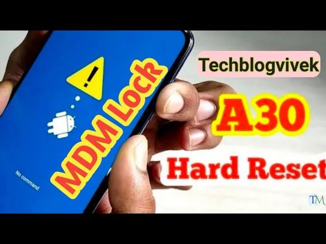 2021 MDM  Locked Samsung A30  | Bypass Samsung MDM Lock Andorid mdm does not allow factory reset A30