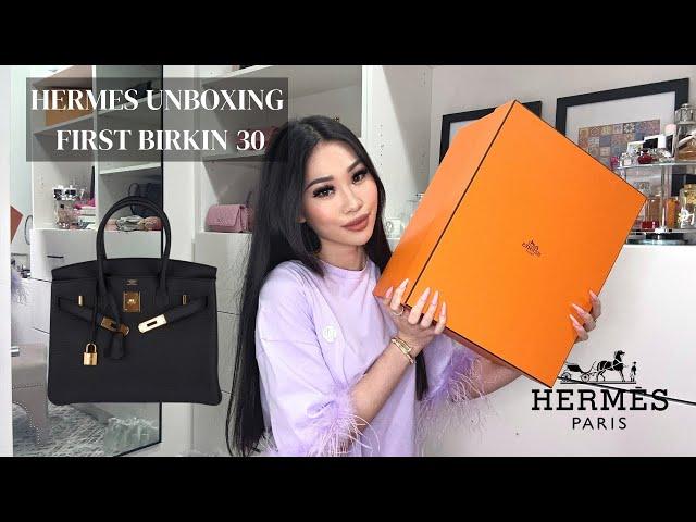 HERMES UNBOXING | MY FIRST BIRKIN 30 ($$$Price, Review, Accessories, MY ADVICE!!)