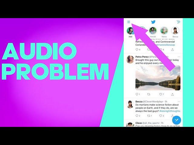 How To Fix and Solve Twitter Audio Problem on Any Android Phone - Mobile App Problem