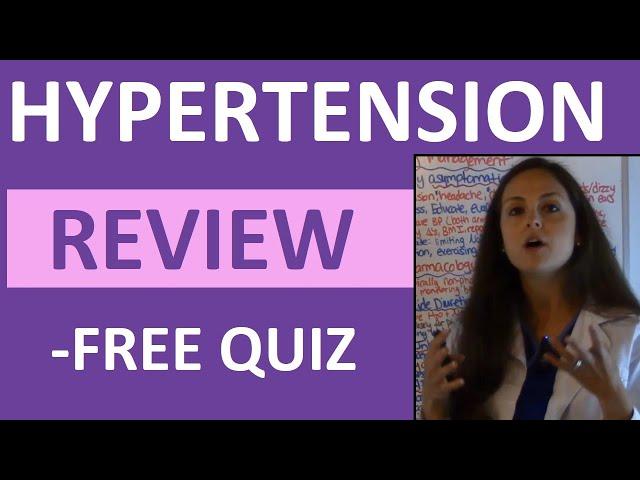 Hypertension Nursing NCLEX Review