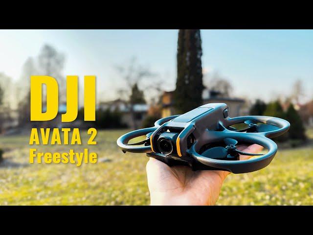 DJI Avata 2 Freestyle | 4k 50fps Ultra Wide | Fast and Close!