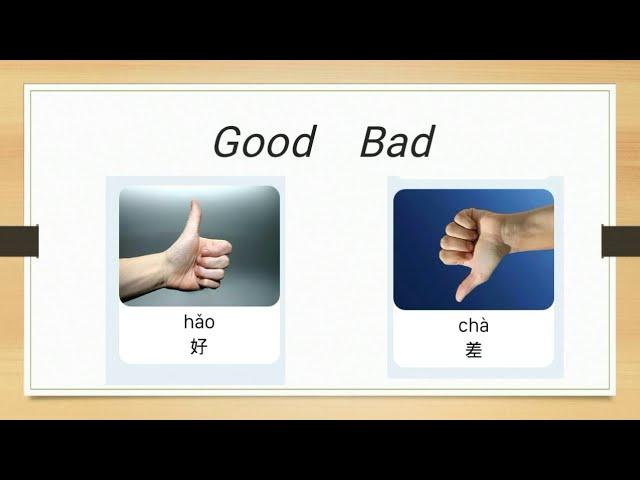 Common Chinese words with their opposites | Basics of Chinese | Chines vocabulary