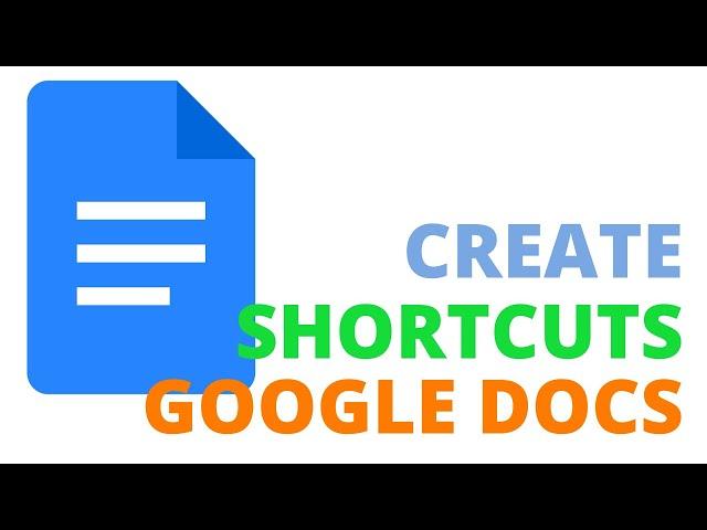 Create a Shortcut to a Document in Google Docs