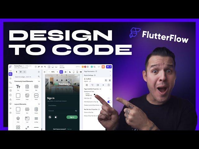 Design to Code in One Platform | FlutterFlow