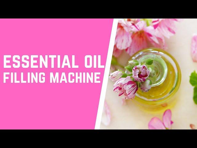 Essential blends oil bottle filler and capper equipment | Reliance Machinery