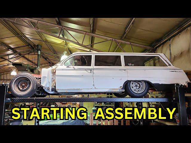 Starting The Reassembly Process On This 1962 Chevrolet Belair Wagon Project