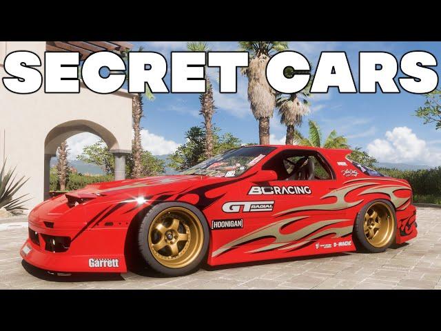 How To Unlock All 6 SECRET CARS in Forza Horizon 5!!