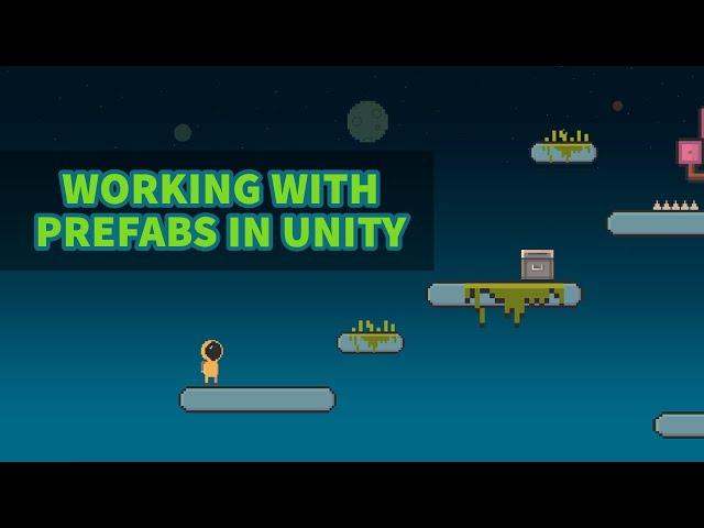 Unity 2D Platformer Tutorial 5 - Prefabs, Hierarchy and Organising Assets