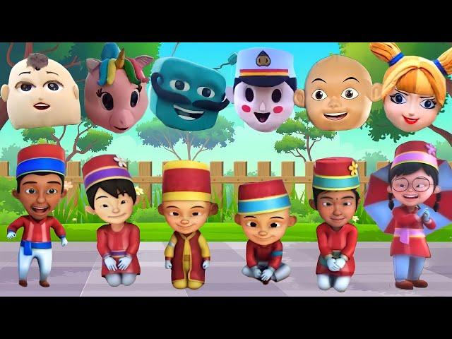 UPIN, IPIN, MEI-MEI, SUSANTI, DEVI, DAN JARJIT MEMAKAI BADUT MAMPANG‼️| TEBAK GAMBAR UPIN IPIN