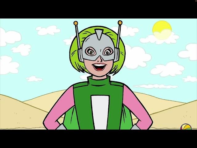 Let’s Read with Andy: Andy Reads Yo Gabba Gabba Super Martian Robot Girl Beach From Summer Episode