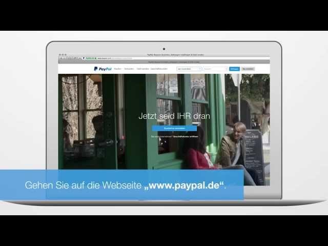 PayPal-Geschäftskonto: API-Signatur anfordern