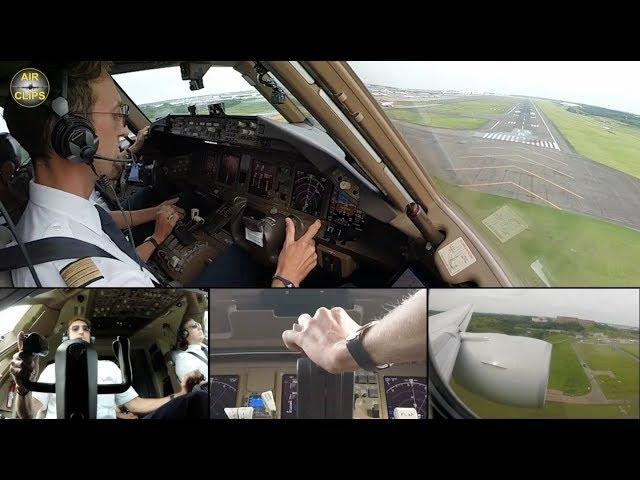 Lufthansa Cargo Boeing 777F ULTIMATE COCKPIT MOVIE Frankfurt to Narita [AirClips full flight series]