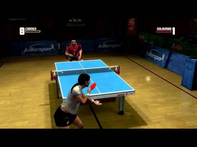 Rockstar Games Presents.. Table Tennis (Xbox360) gameplay