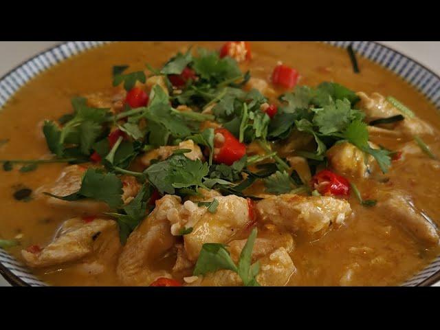 Authentic and rich Thai panang curry