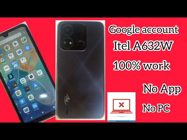 Itel A632W, A04, itel A662L, 4G, frp bypass 11,12,13 new method 100% working ,