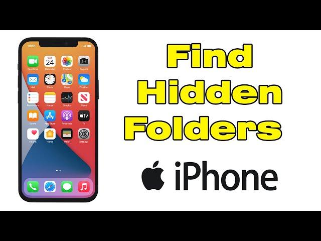 How to find hidden folders on iPhone and see hidden files on iPhone