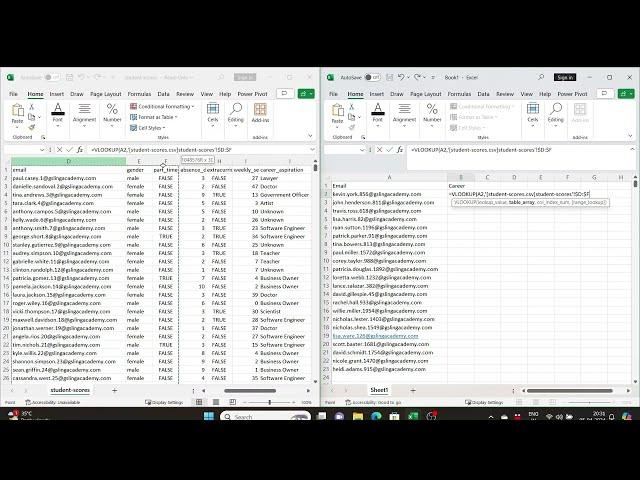 Productivity Series - Microsoft Excel - VLOOKUP & XLOOKUP