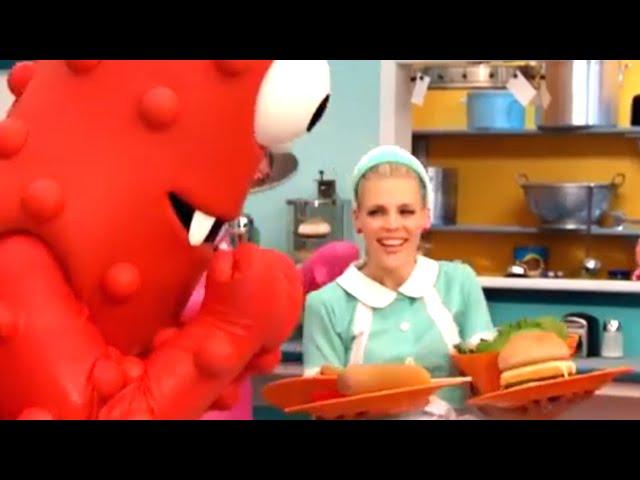 Yo Gabba Gabba 410 - Restaurant | Full Episodes HD