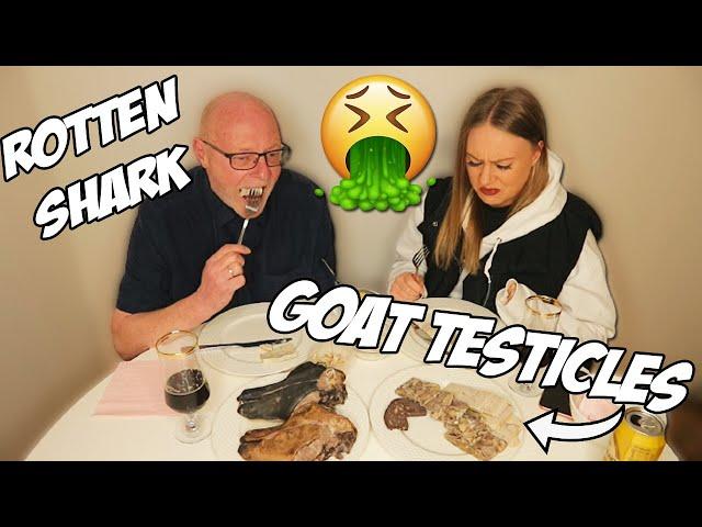 Eating TRADITIONAL ICELANDIC food