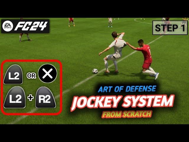 The journey to master the art of defending by mastering the recommended way to defend [JOCKEY]_FC24