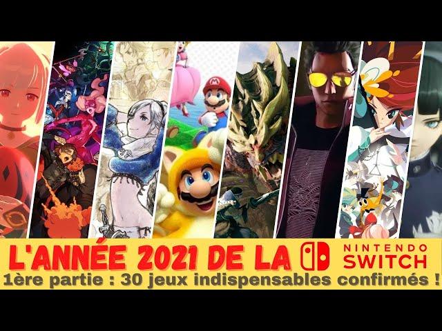 L'année 2021 pour la Nintendo Switch : 30 jeux indispensables confirmés ! 