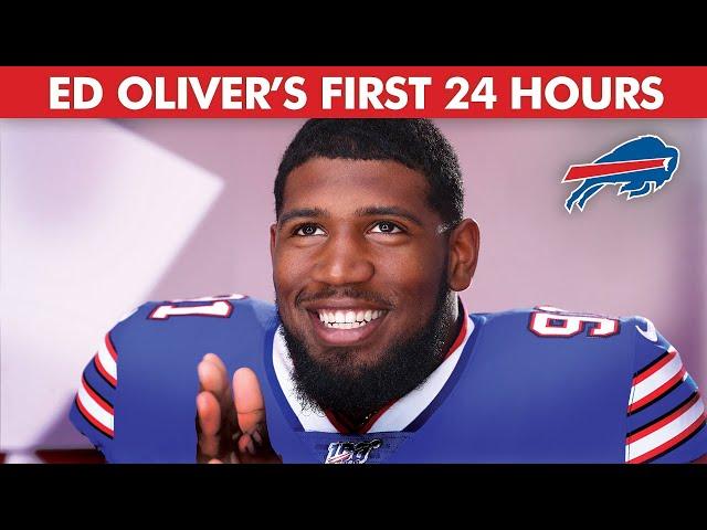 "I found my home." | Ed Oliver's First 24 Hours in Buffalo