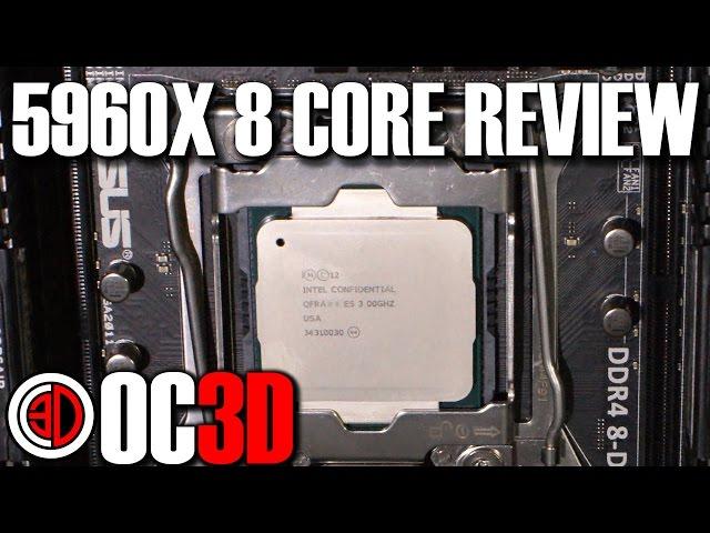 Intel 5960X 8 Core DDR4 CPU with Asus X99 Deluxe Review