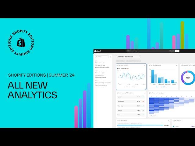 All new Analytics | Shopify Editions Summer '24