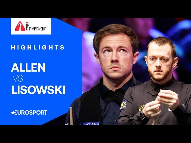 GREAT WIN!  | Mark Allen vs Jack Lisowski | 2024 UK Championship Highlights