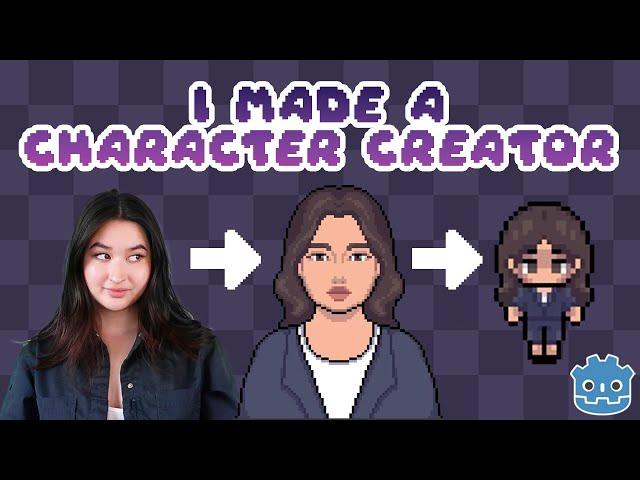 Create Yourself with This Character Customizer! | Godot Devlog