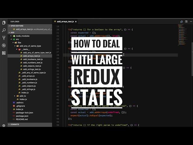 How to deal with large Redux states