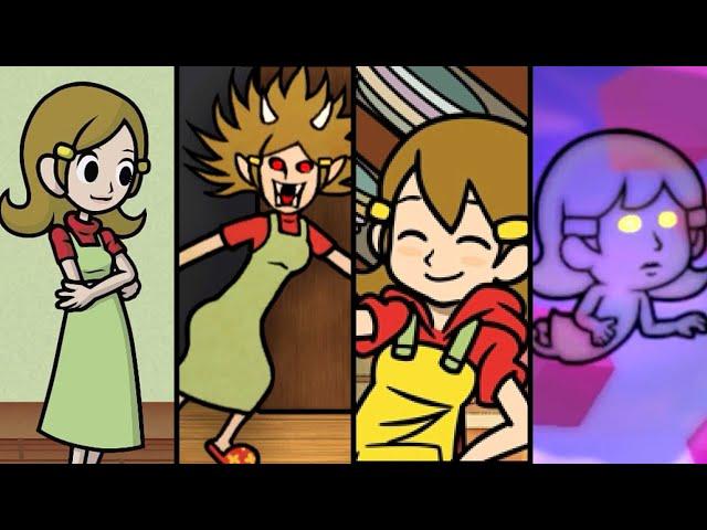 Evolution of 5 Volt in WarioWare Series (2004-2021)