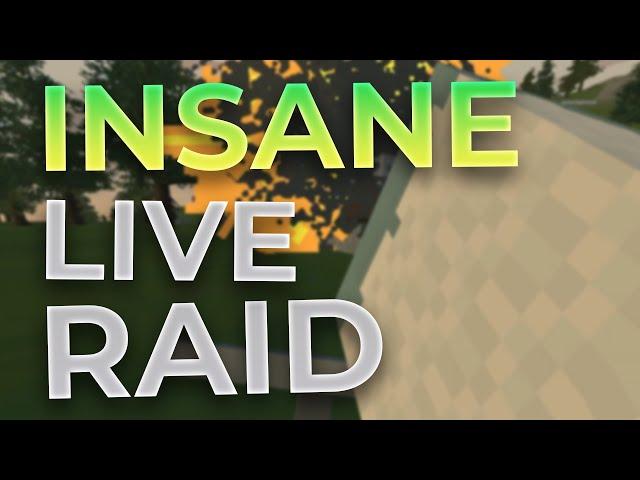 INSANE LIVE BASE RAID ON STACKED BASE | Unturned Russia