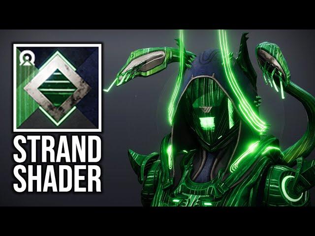 NEW Strand Shader Is CRAZY! Unique Animated Effect! - Destiny 2 The Final Shape